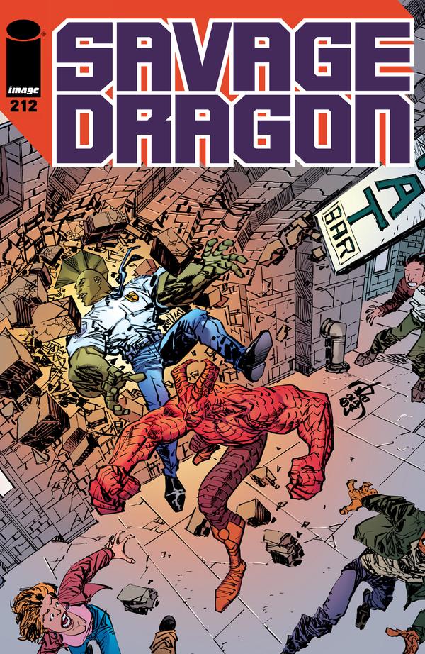 Savage Dragon #212 cover