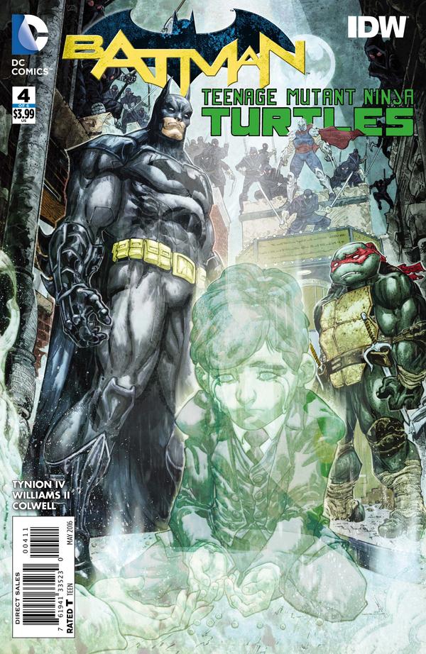 Batman / Teenage Mutant Ninja Turtles #4 cover