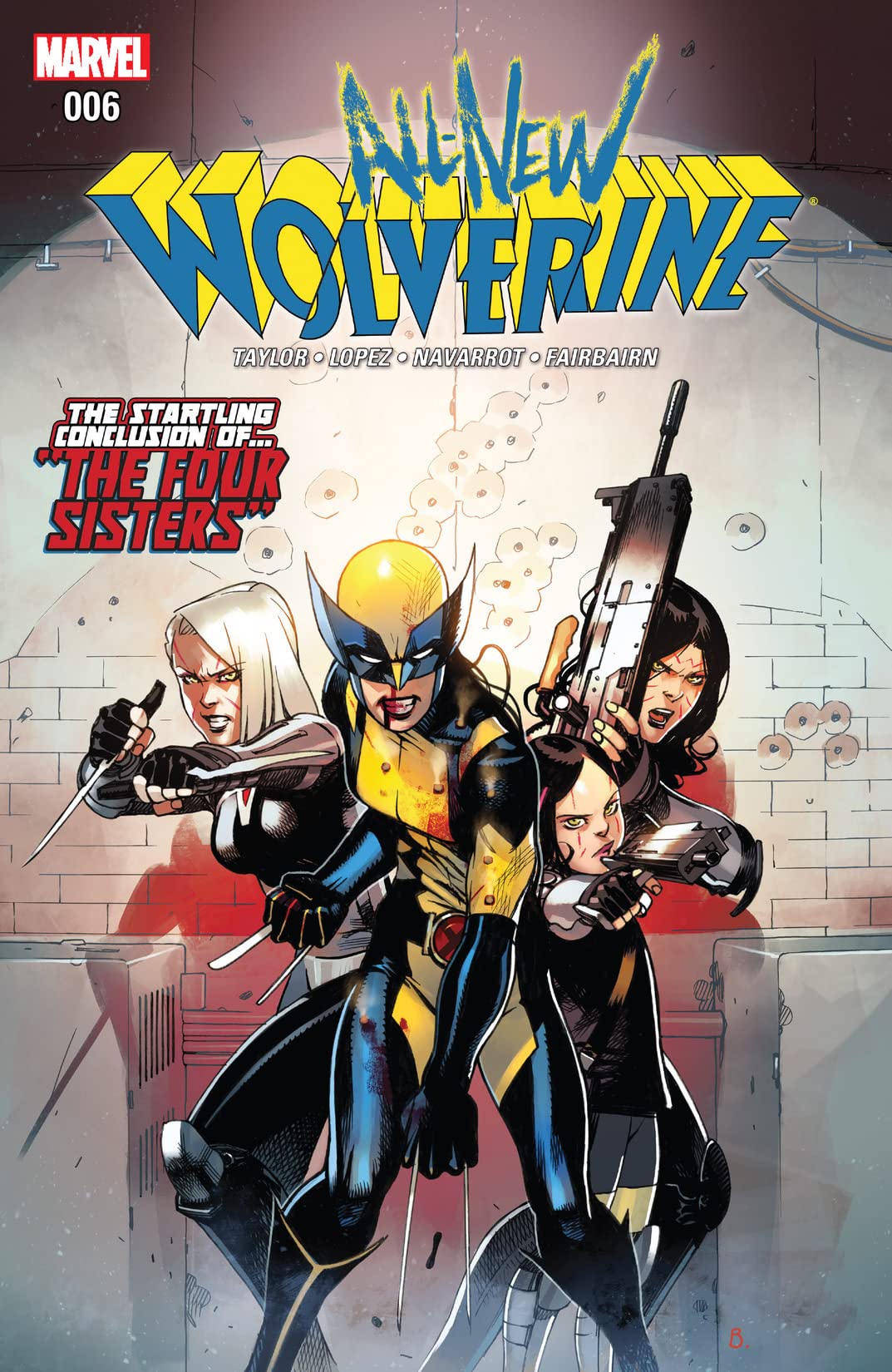 All-New Wolverine #6 cover