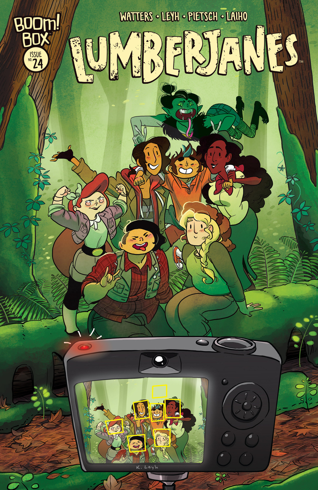 Lumberjanes #24 cover