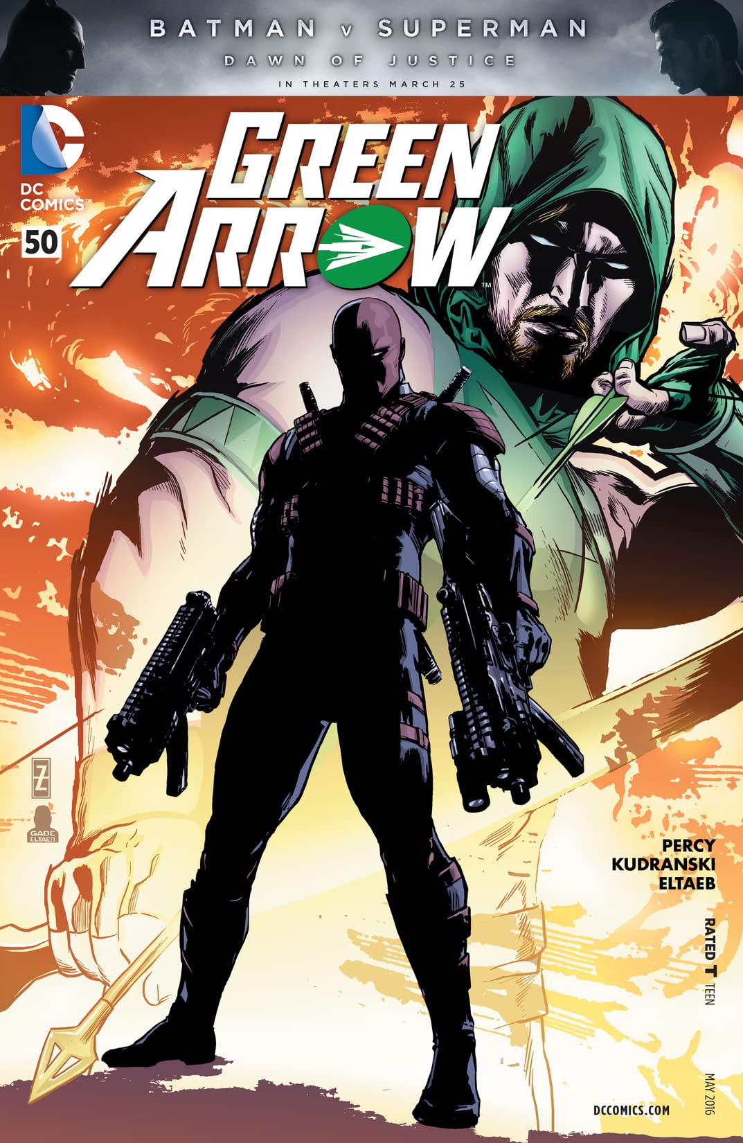 Green Arrow #50 cover