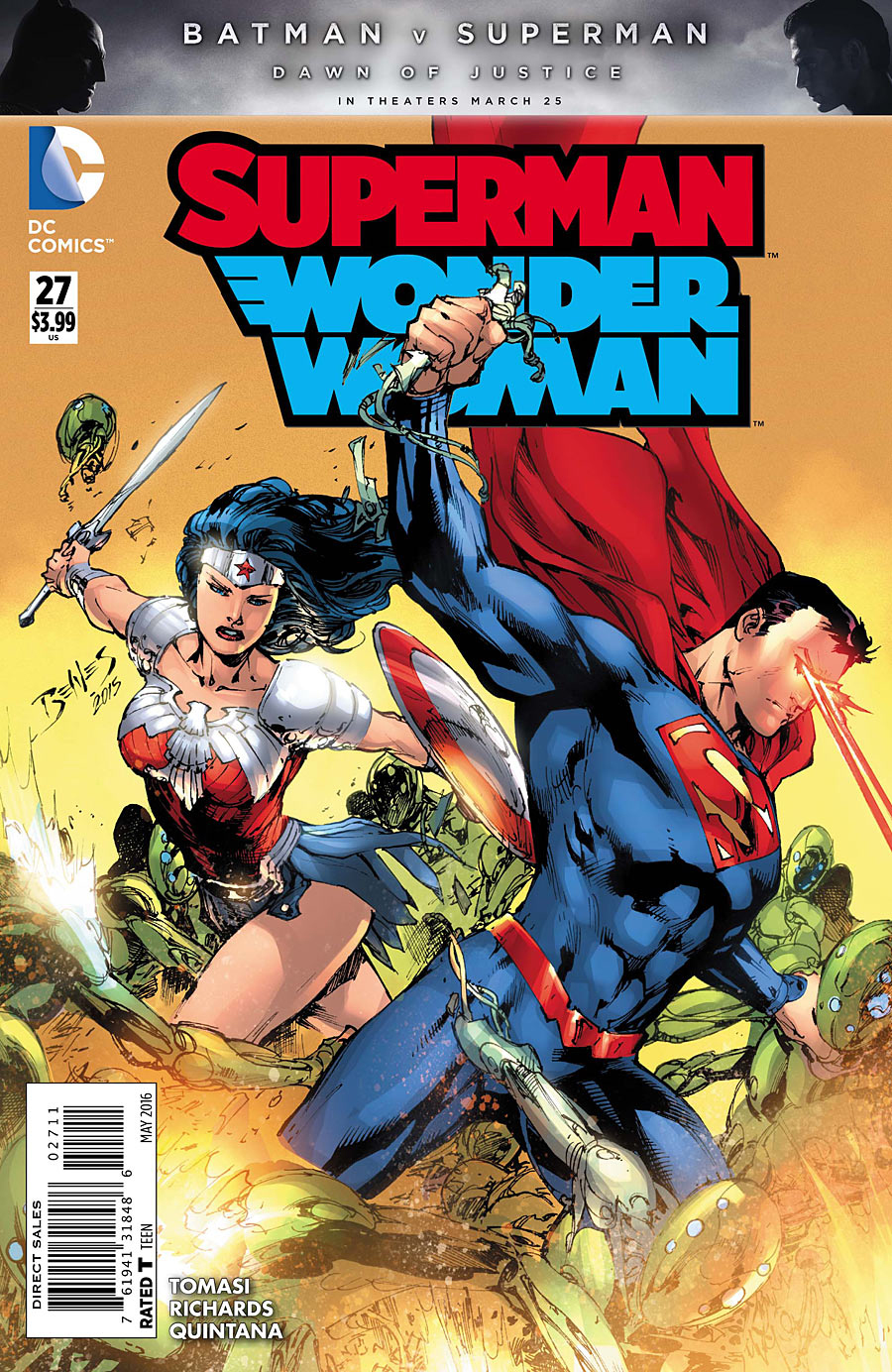 Superman / Wonder Woman #27 cover