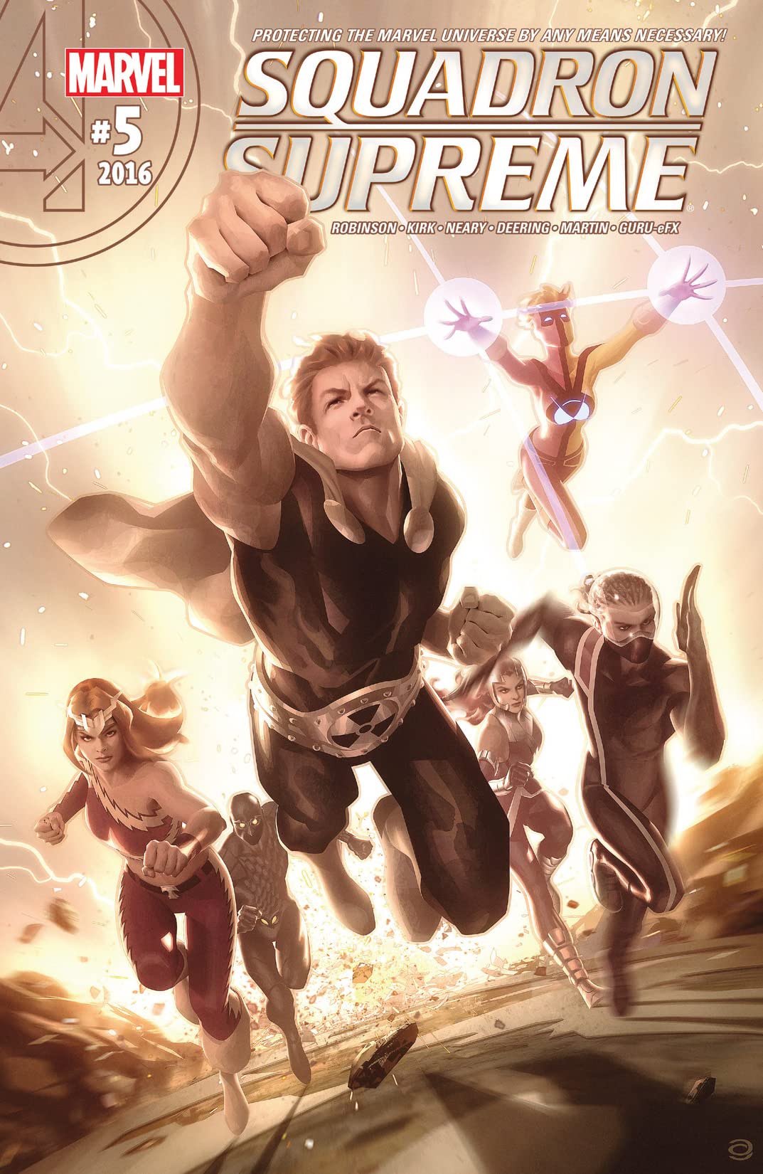 Squadron Supreme #5 cover