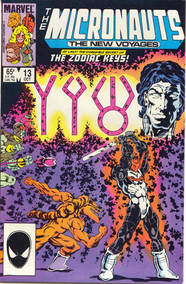 Micronauts #13 cover