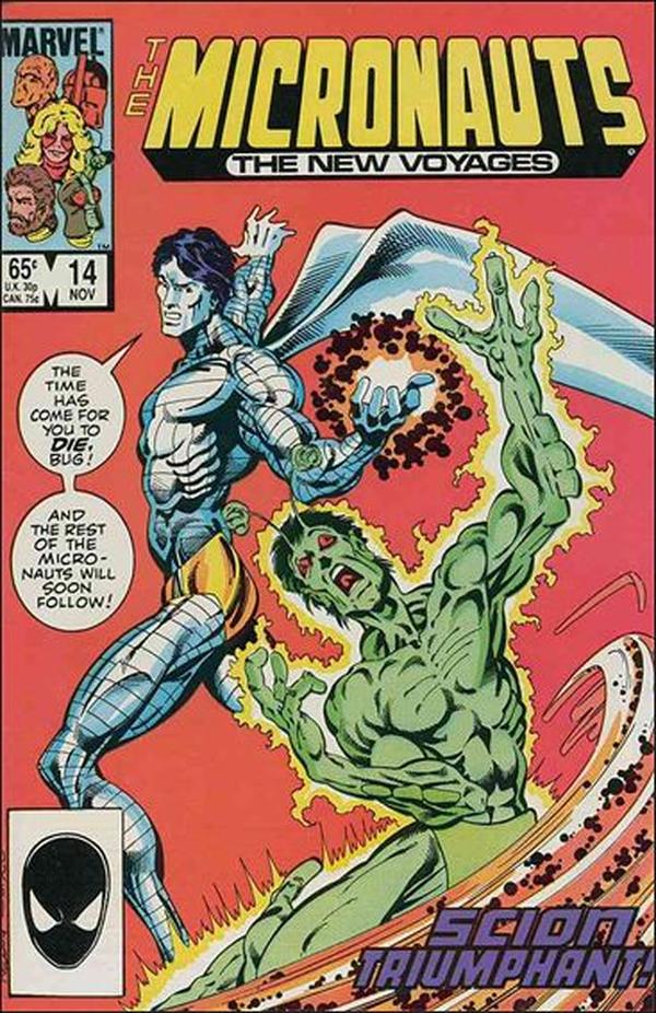 Micronauts #14 cover