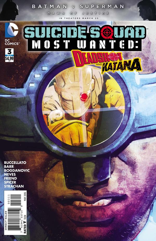 Suicide Squad Most Wanted: Deadshot & Katana #3 cover