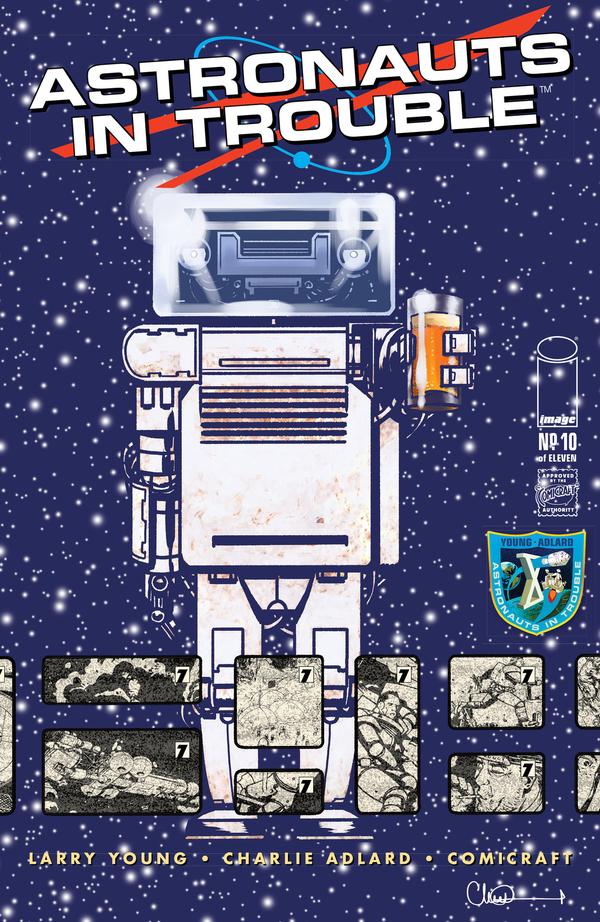 Astronauts in Trouble #10 cover