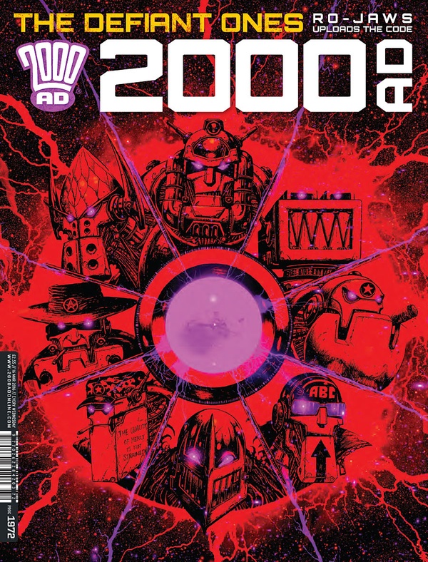 2000 AD #1972 cover