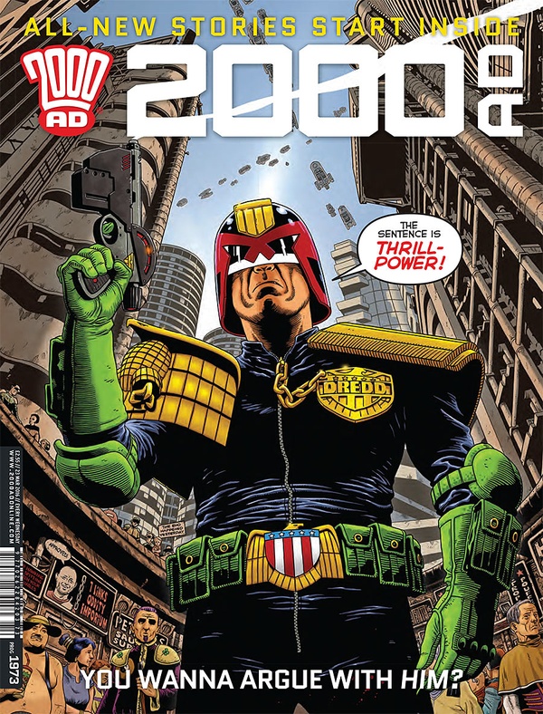 2000 AD #1973 cover
