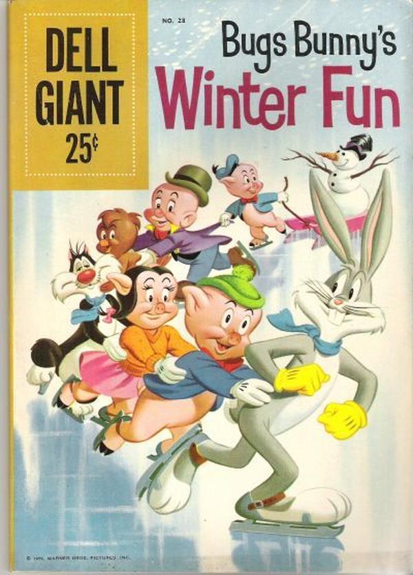 Dell Giant #28 cover