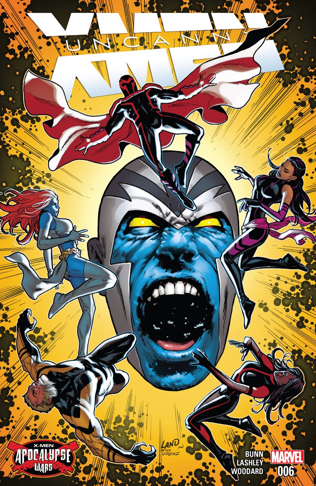 Uncanny X-Men #6 cover