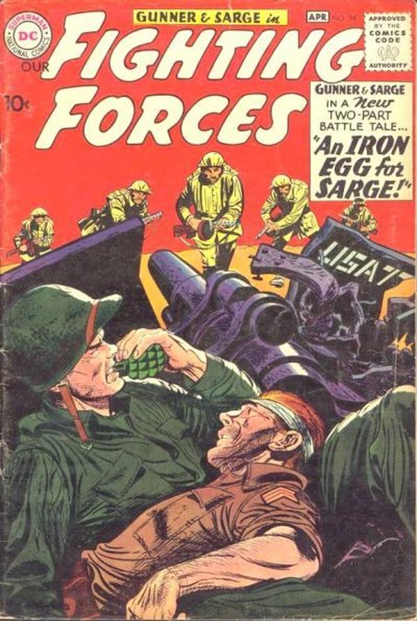 Our Fighting Forces #54 cover