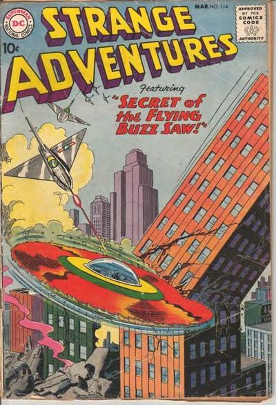 Strange Adventures #114 cover