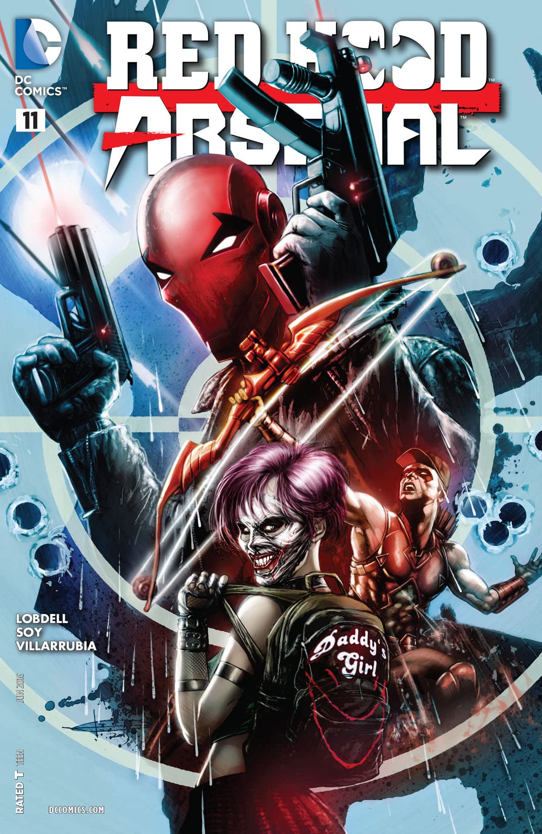 Red Hood / Arsenal #11 cover