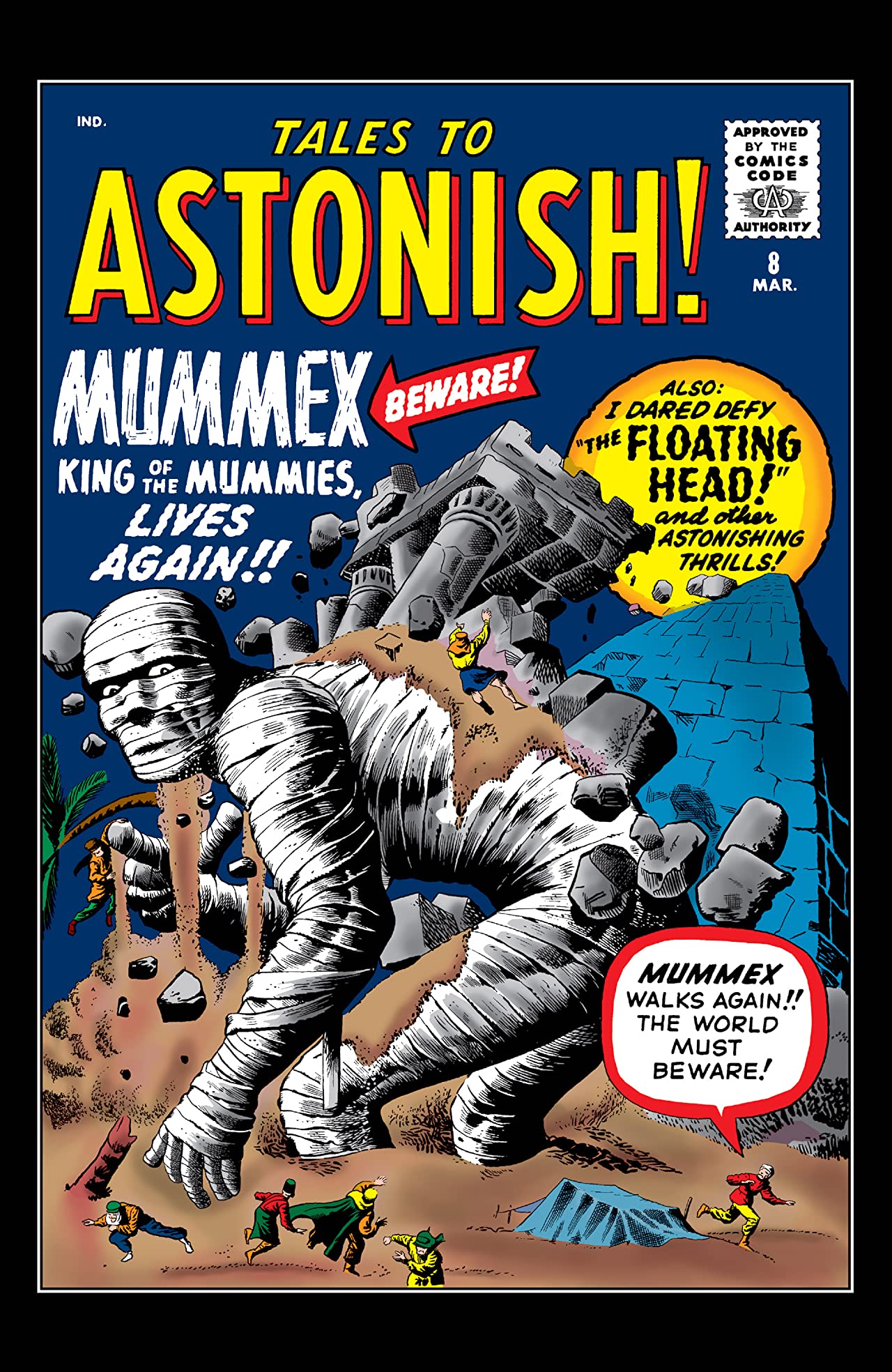 Tales to Astonish #8 cover