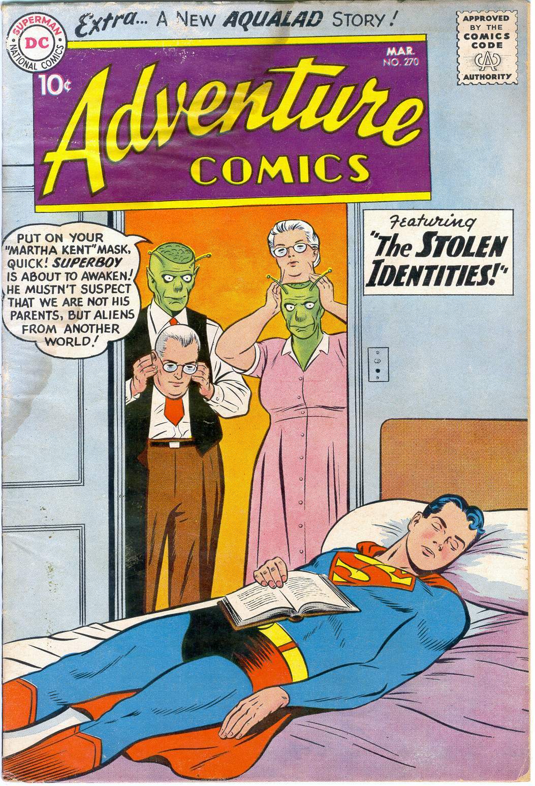 Adventure Comics #270 cover