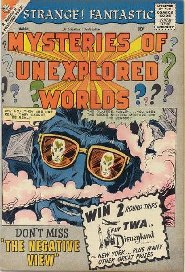 Mysteries of Unexplored Worlds #17 cover