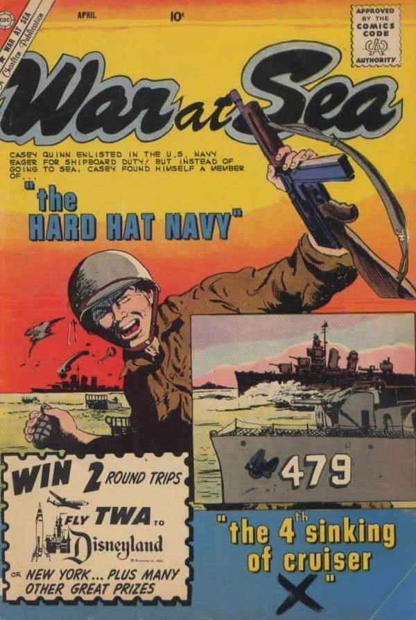 War at Sea #35 cover