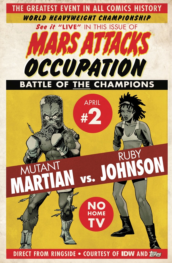Mars Attacks: Occupation #2 cover