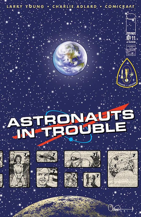 Astronauts in Trouble #11 cover