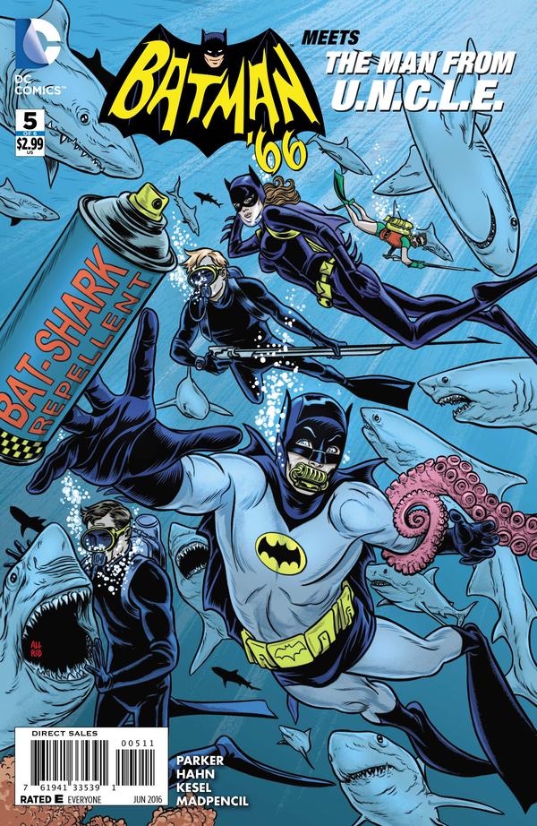 Batman '66 Meets the Man from U.N.C.L.E. #5 cover