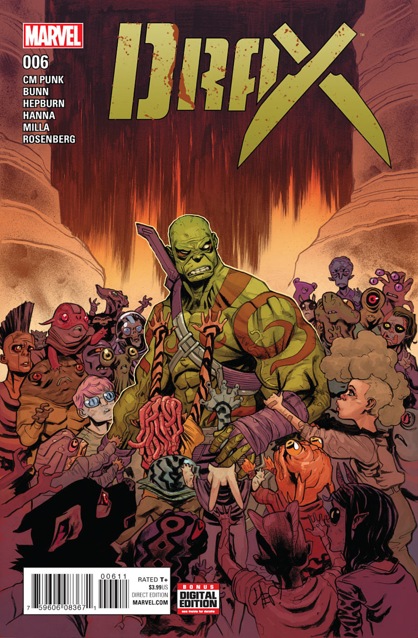 Drax #6 cover
