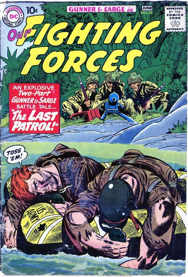 Our Fighting Forces #55 cover