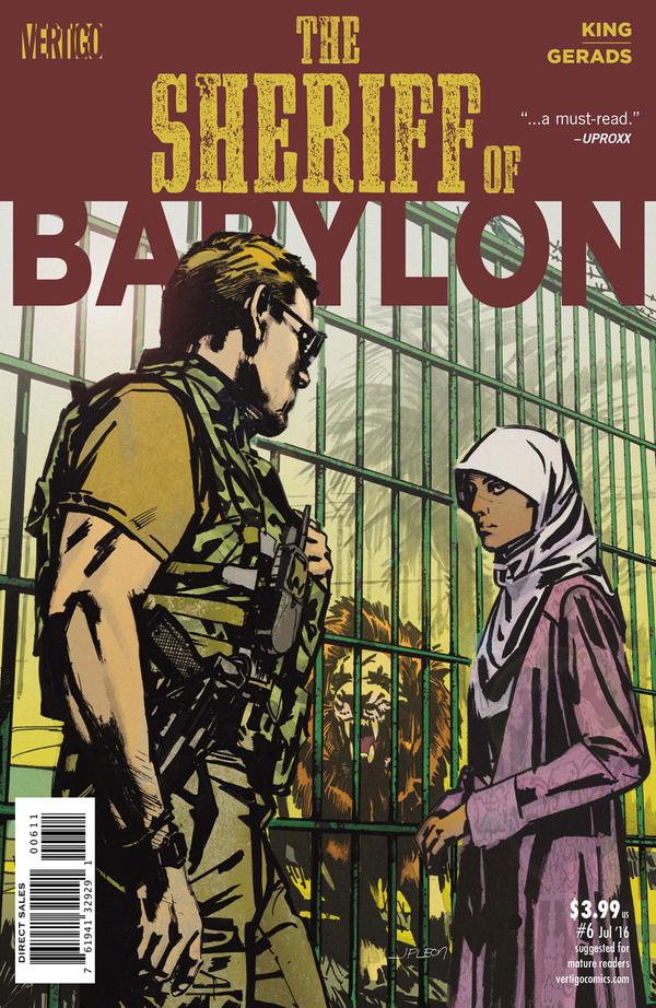 Sheriff of Babylon #6 cover