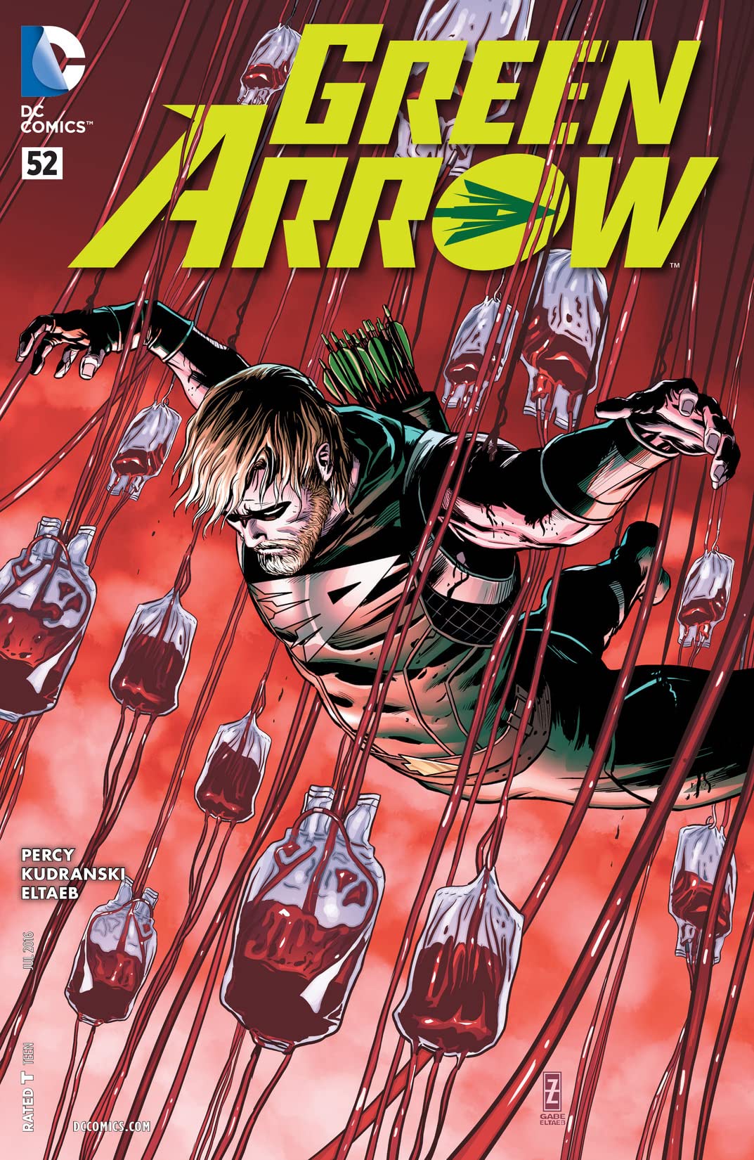 Green Arrow #52 cover
