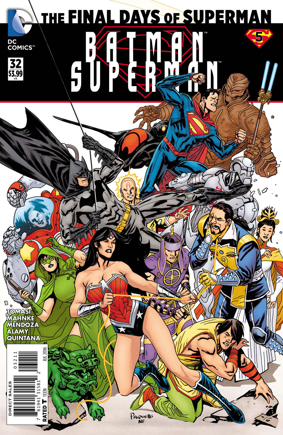 Batman / Superman #32 cover