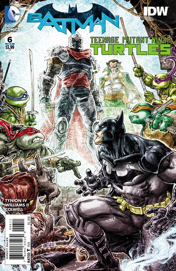 Batman / Teenage Mutant Ninja Turtles #6 cover
