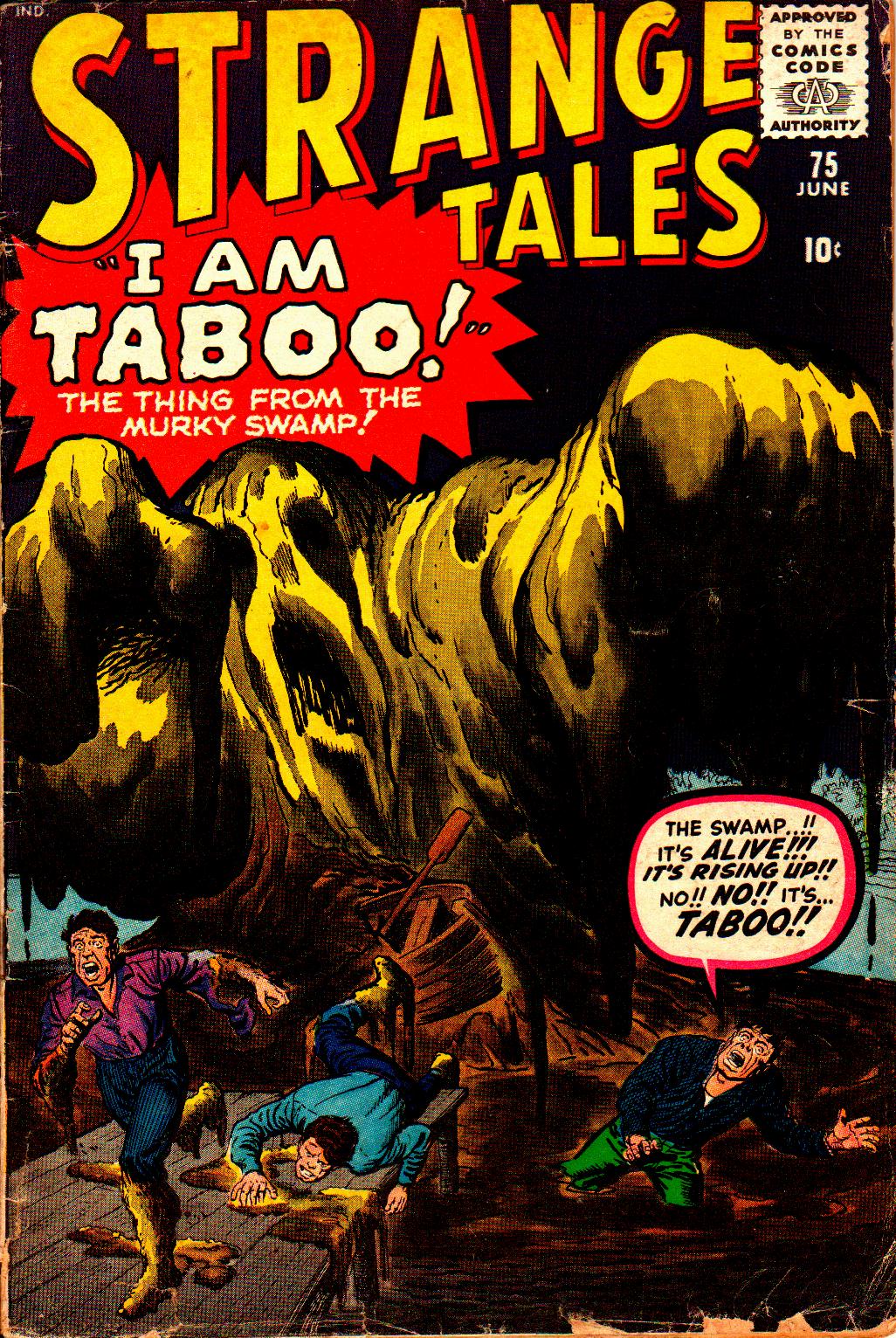 Strange Tales #75 cover