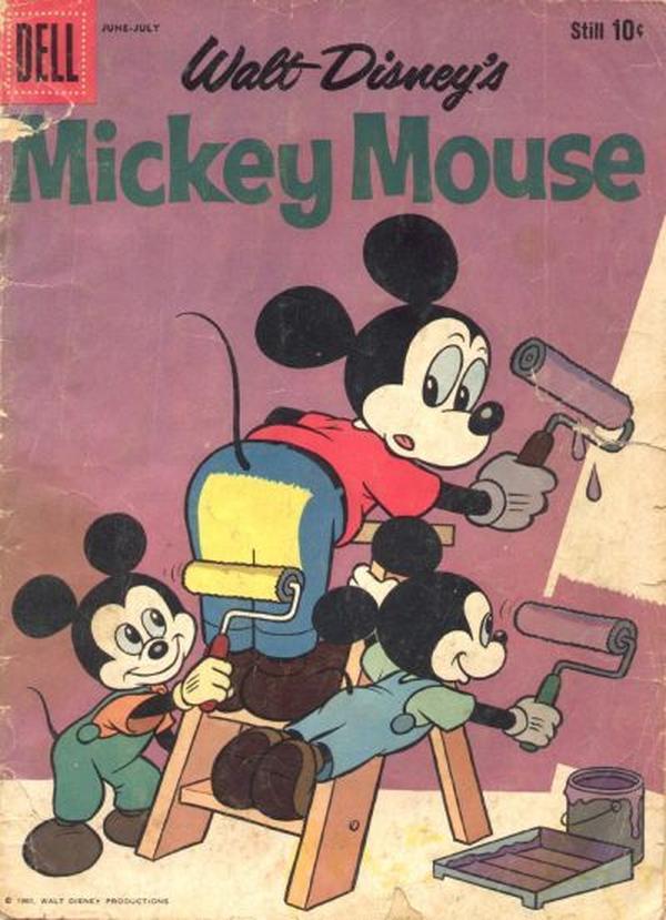 Walt Disney's Mickey Mouse #72 cover