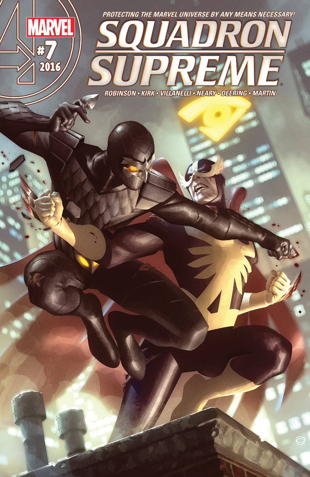 Squadron Supreme #7 cover
