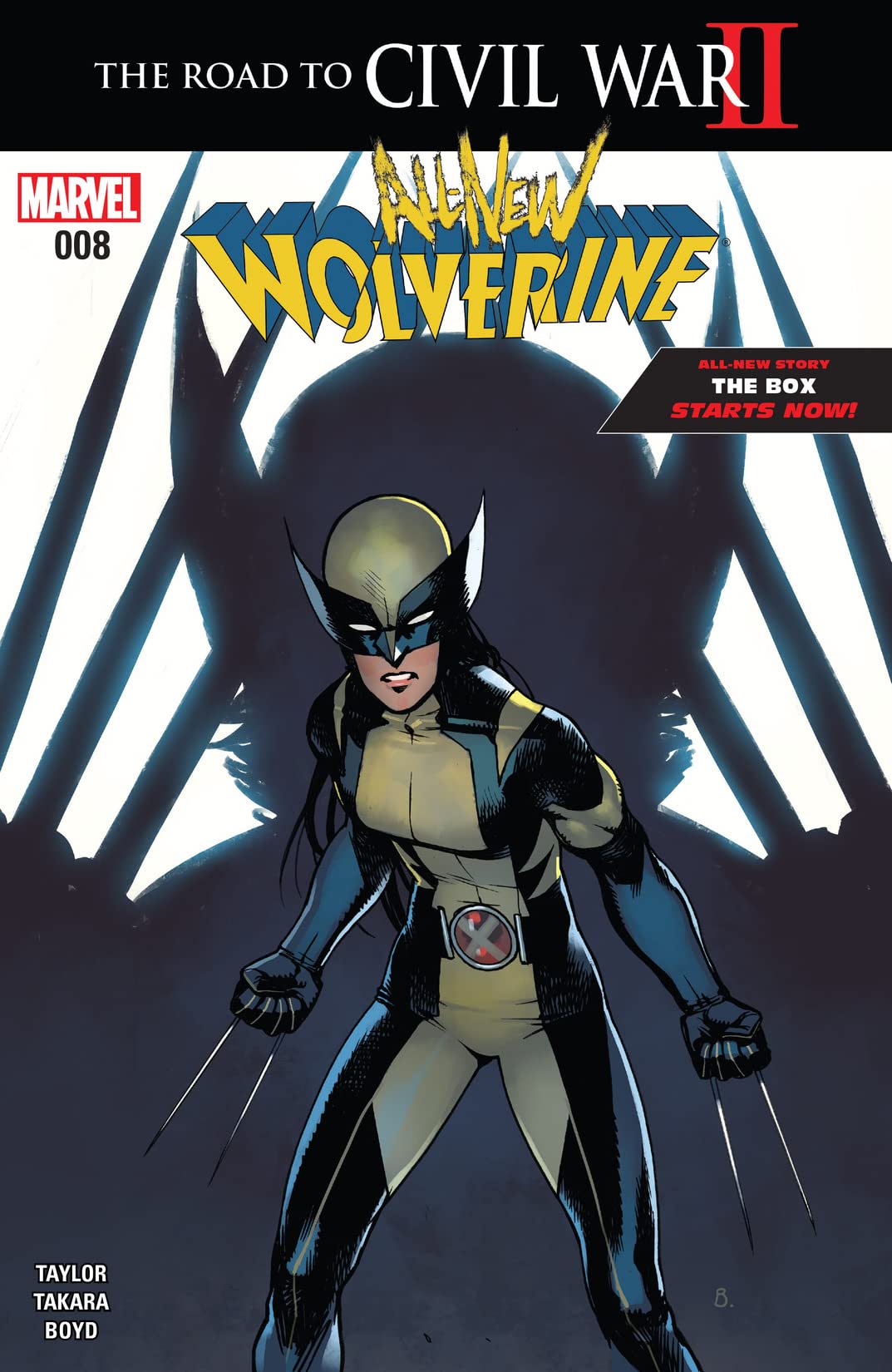 All-New Wolverine #8 cover