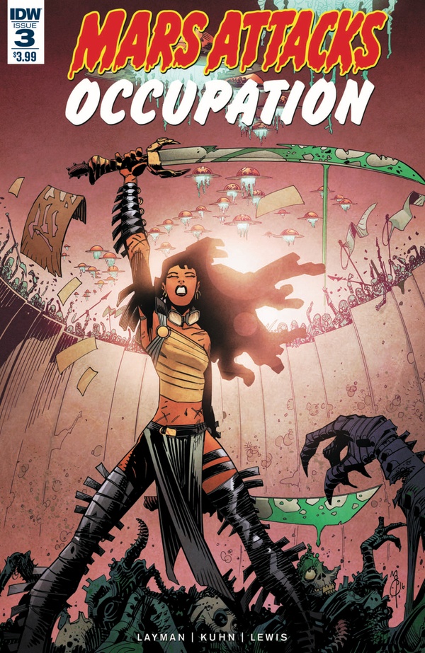 Mars Attacks: Occupation #3 cover