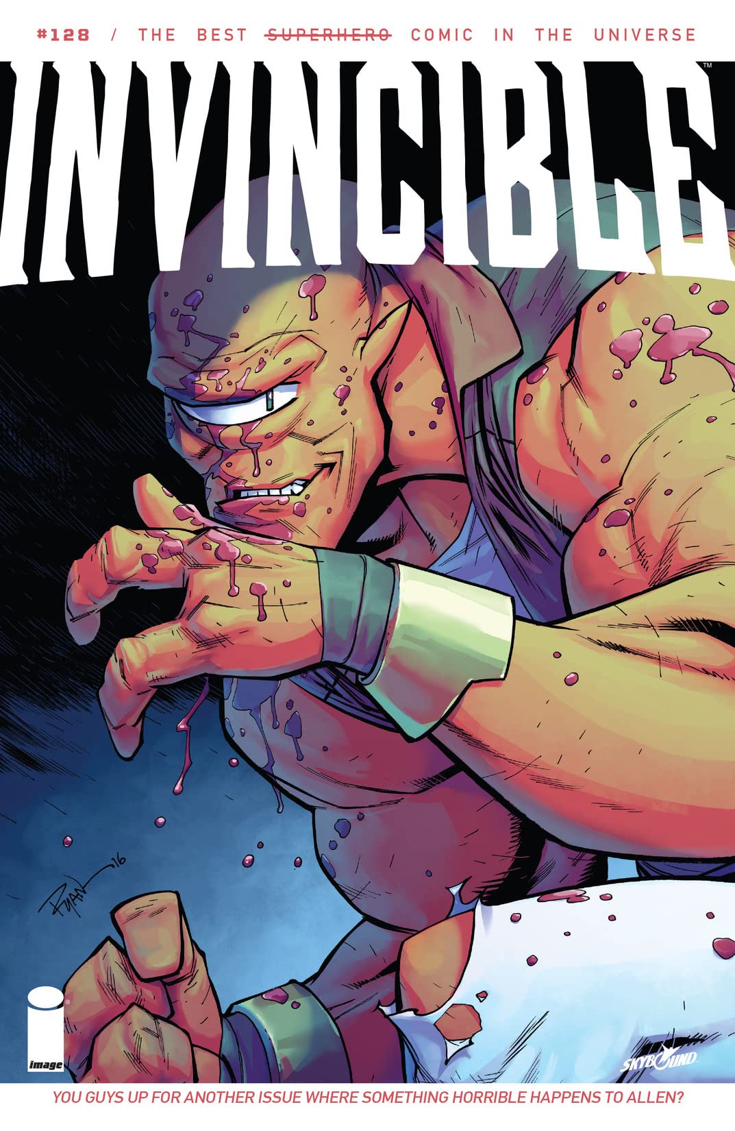Invincible #128 cover