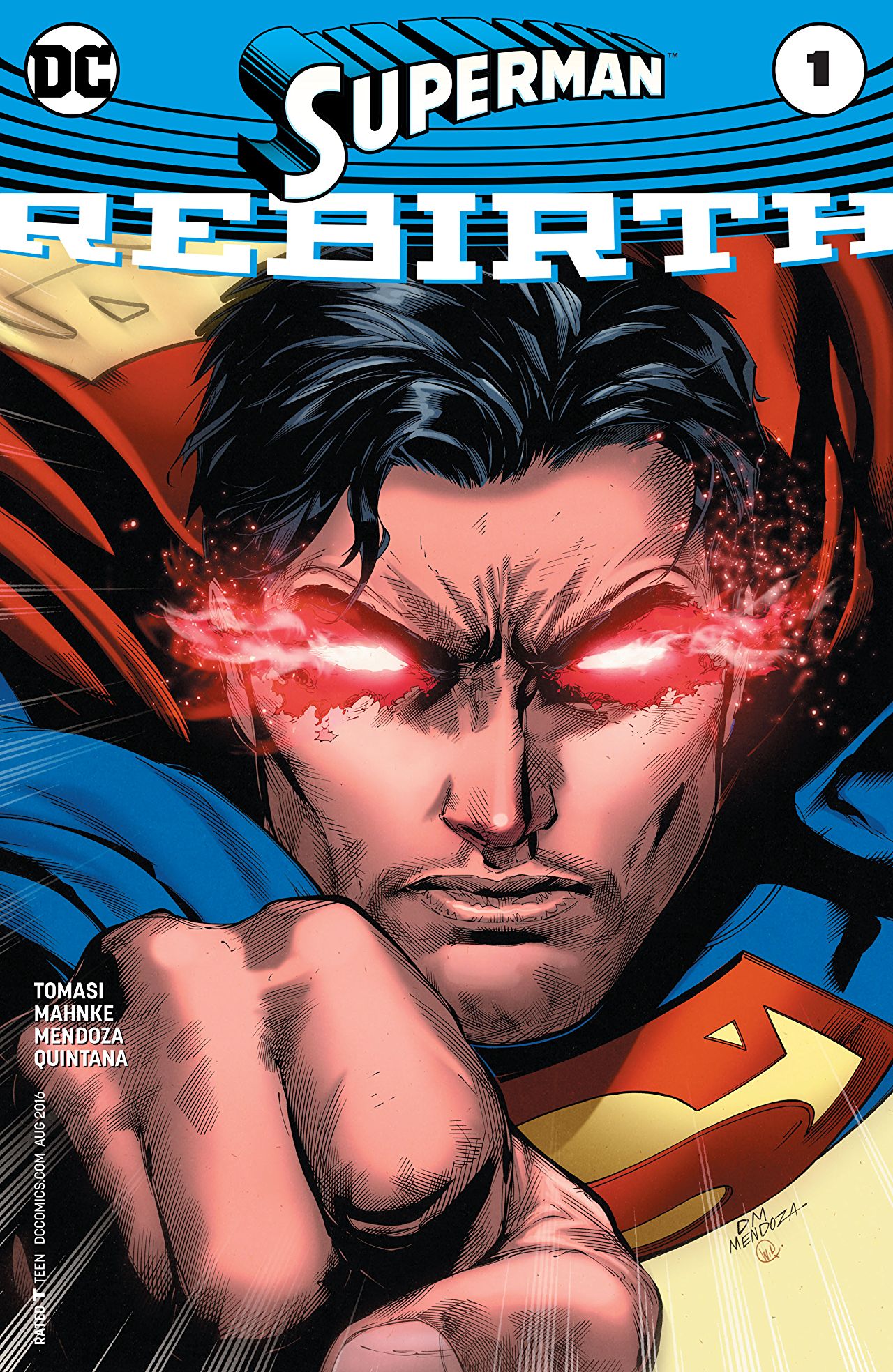 Superman: Rebirth #1 cover