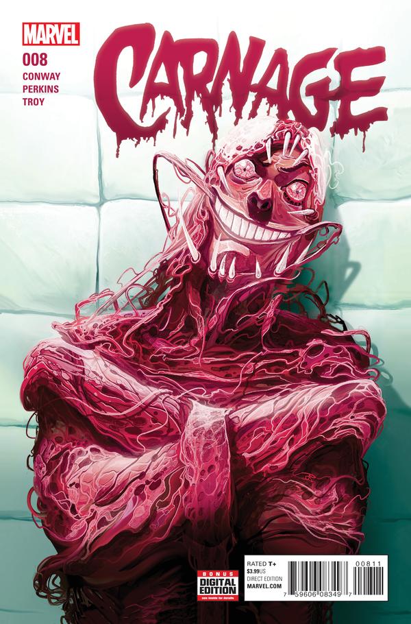Carnage #8 cover