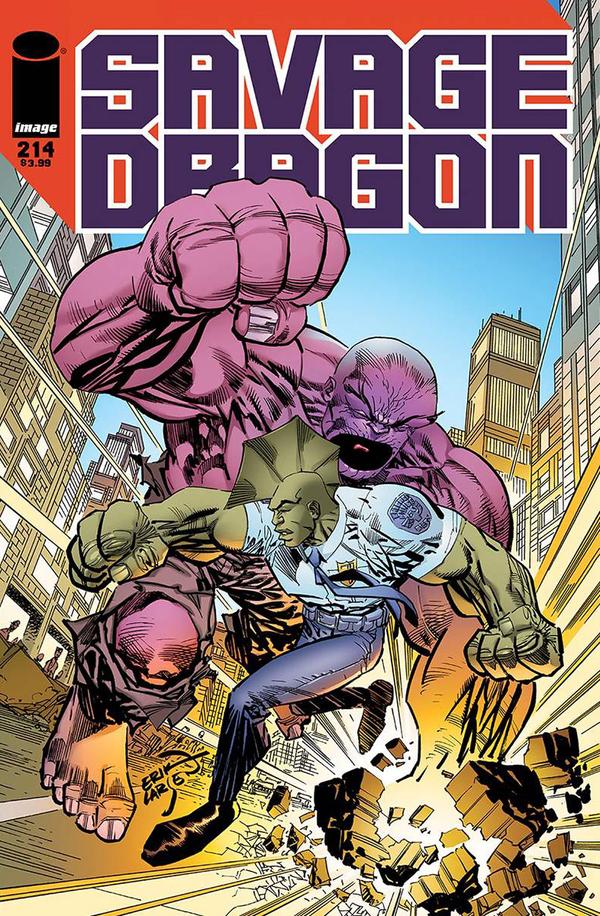 Savage Dragon #214 cover