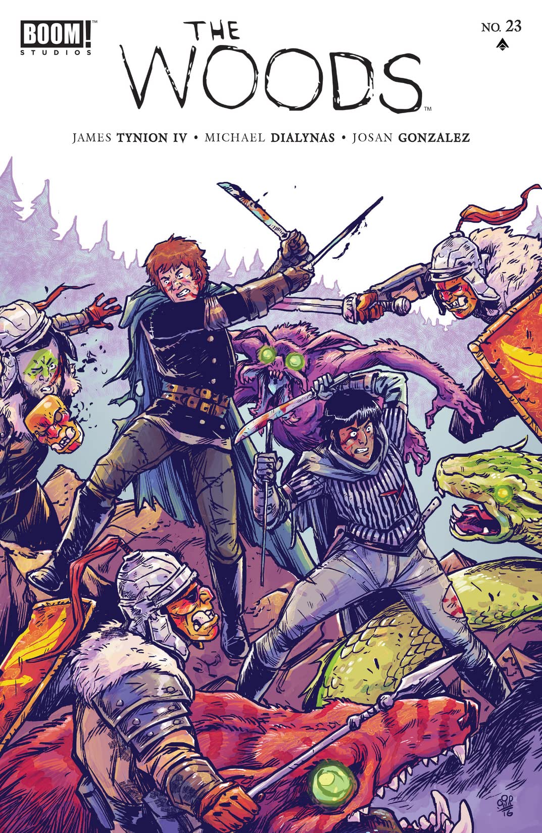 The Woods #23 cover