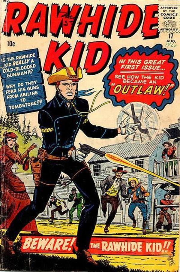 The Rawhide Kid #17 cover
