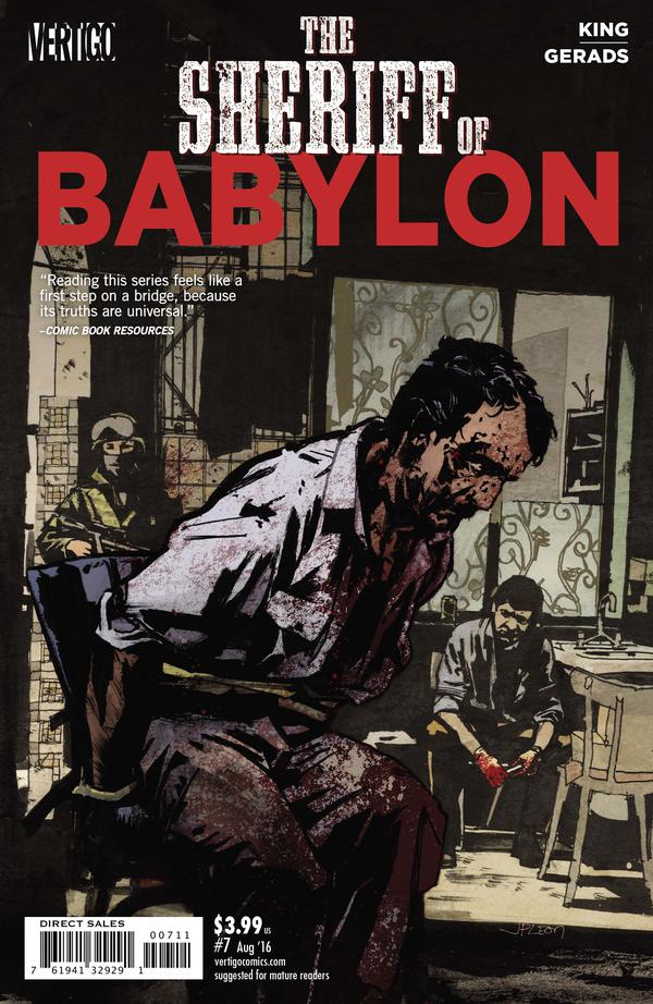 Sheriff of Babylon #7 cover
