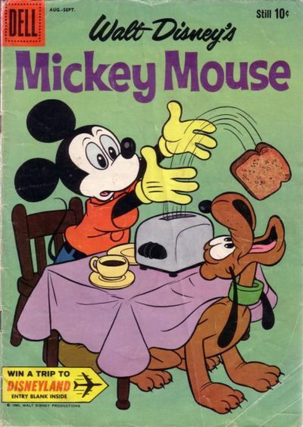Walt Disney's Mickey Mouse #73 cover