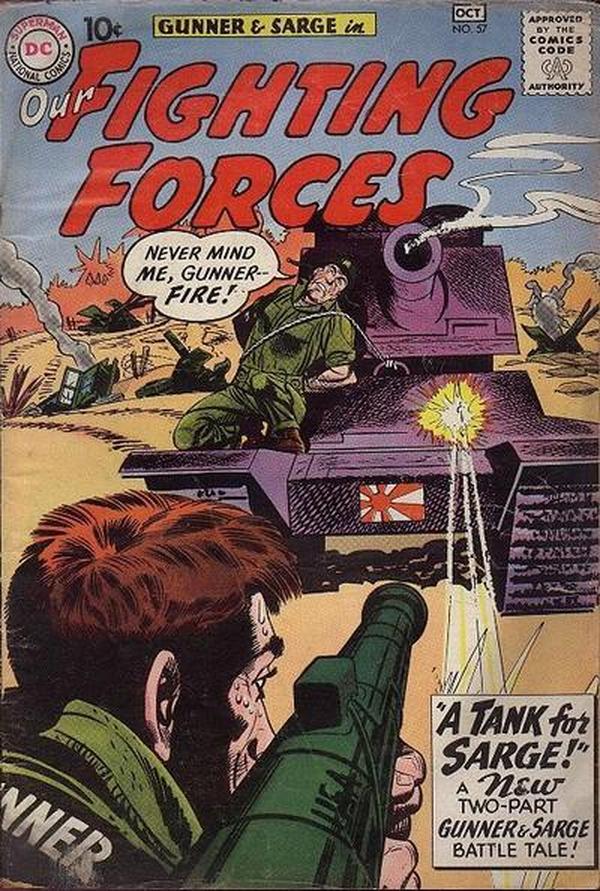 Our Fighting Forces #57 cover
