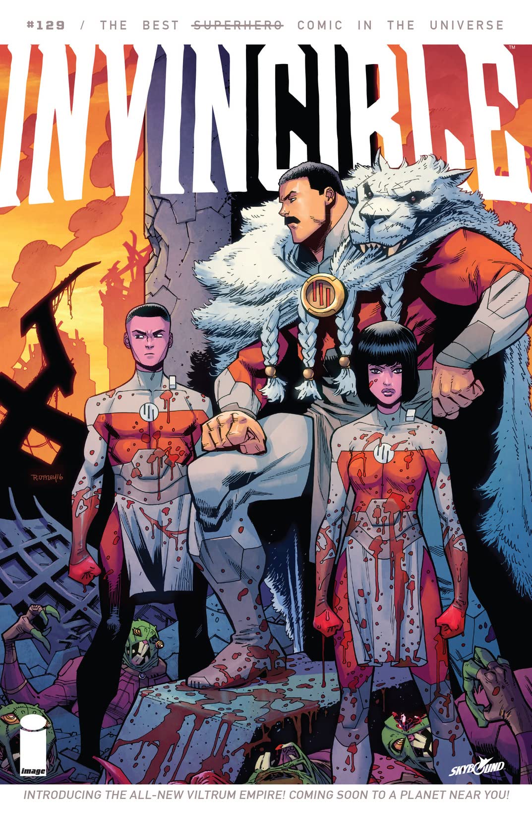 Invincible #129 cover