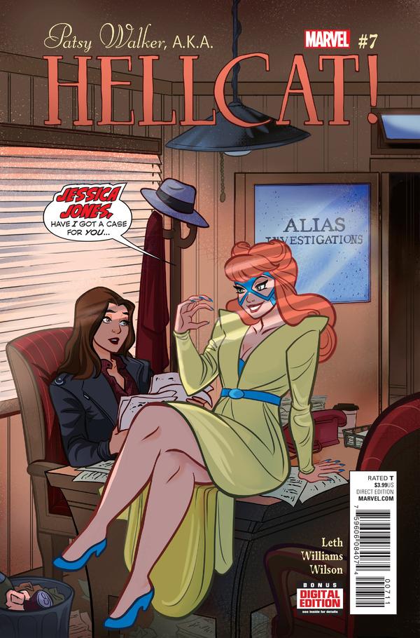 Patsy Walker, A.K.A. Hellcat! #7 cover
