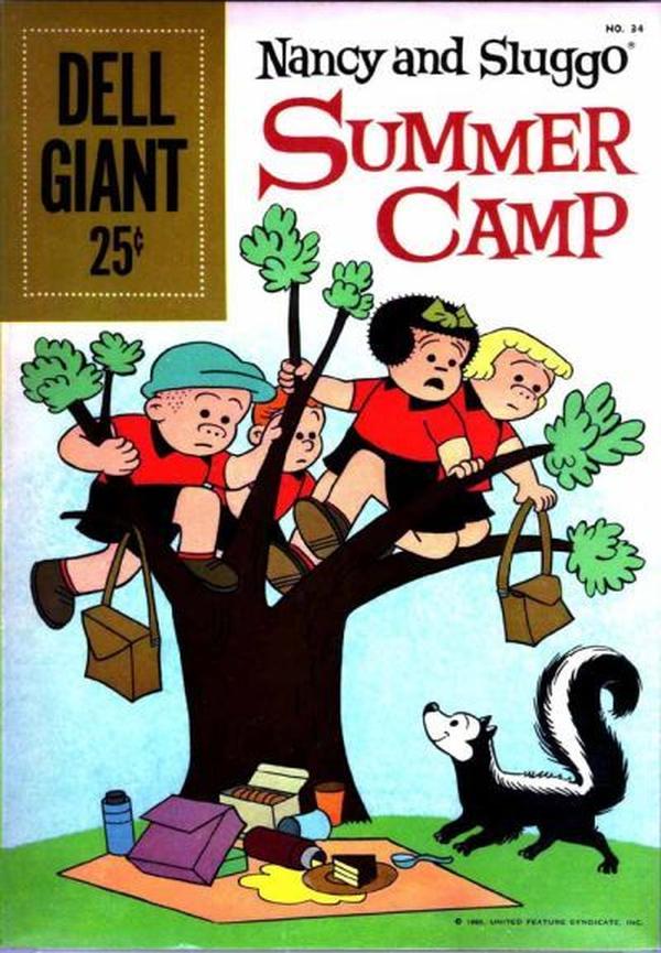 Dell Giant #34 cover