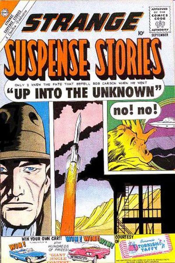 Strange Suspense Stories #49 cover