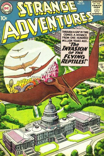 Strange Adventures #121 cover